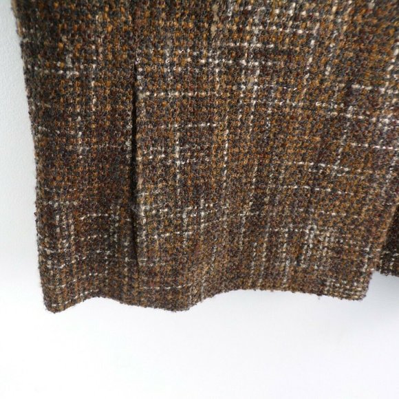 Vintage Mondi fully lined brown mingled Jacket - Picture 4 of 8